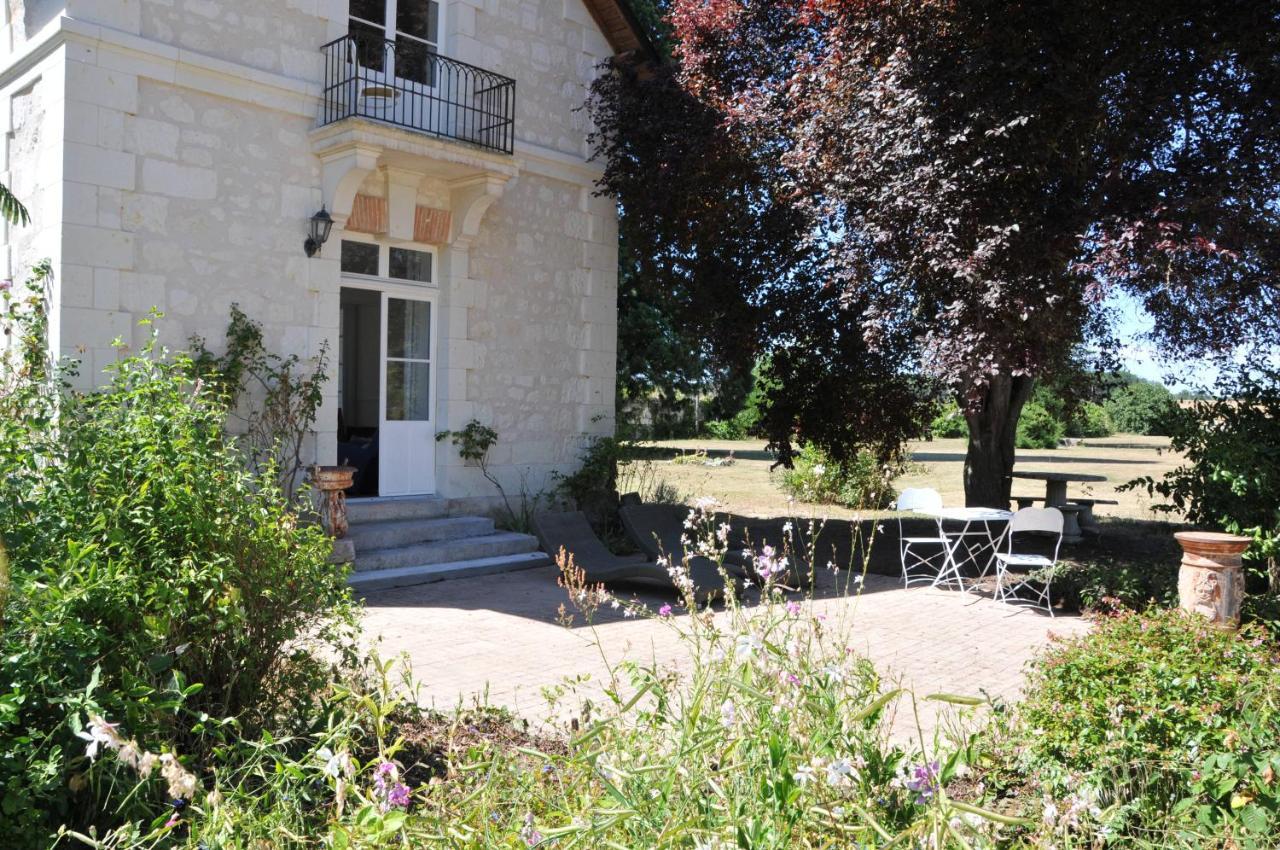 La Terrasse De L'Orangerie Du Chateau - Art Nouveau - Gite 2 Personnes Brain-sur-Allonnes Esterno foto